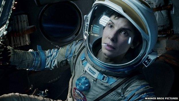 Sandra Bullock in Gravity