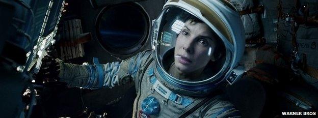 Sandra Bullock in Gravity