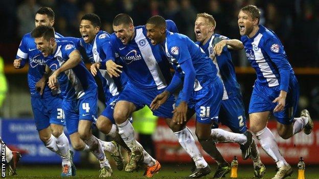 Peterborough celebrate