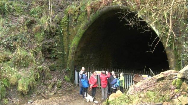 Queensbury Tunnel entrance