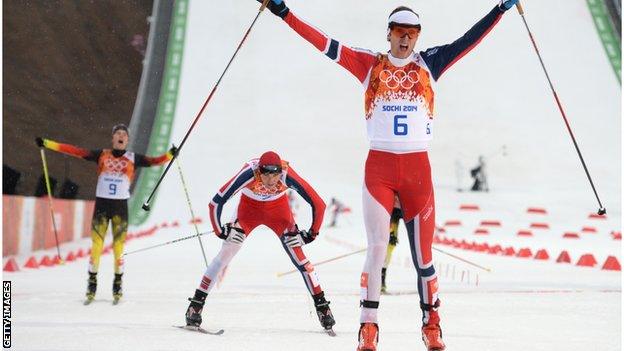 Jorgen Graabak ski sochi
