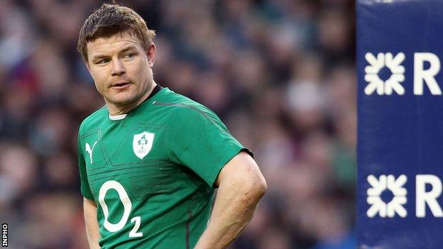 Ireland's Brian O'Driscoll