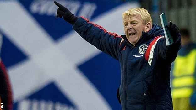 Scotland manager Gordon Strachan