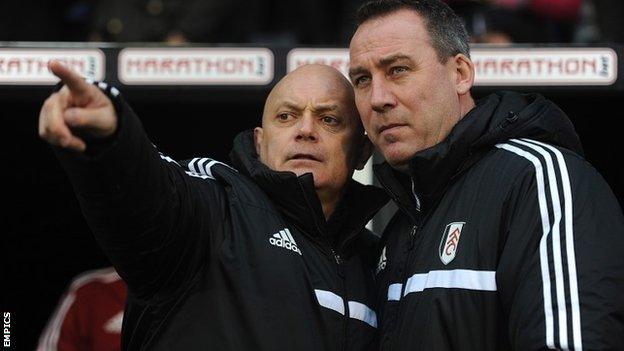 Ray Wilkins and Rene Meulensteen