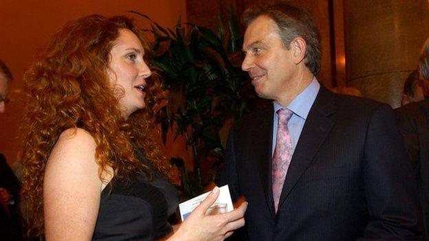 Rebekah Brooks and Tony Blair