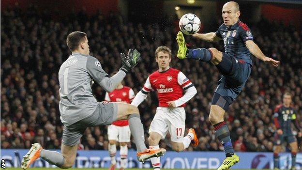 Arsenal v Bayern Munich