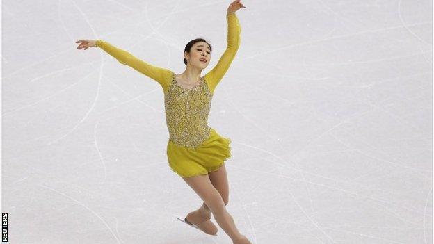 Yuna Kim of South Korea