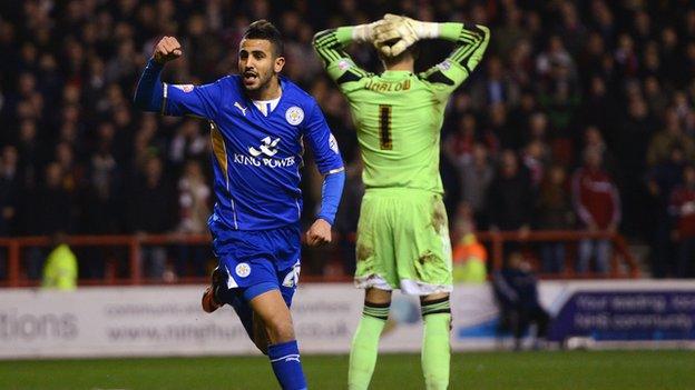 Leicester celebrate