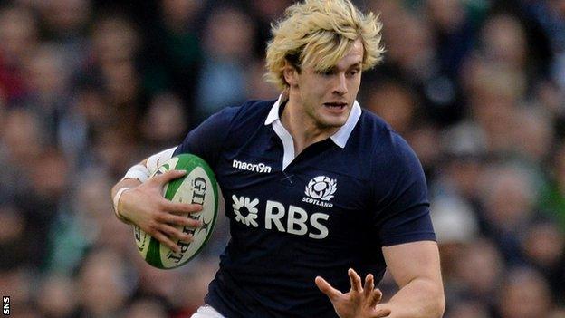 Scotland lock Richie Gray