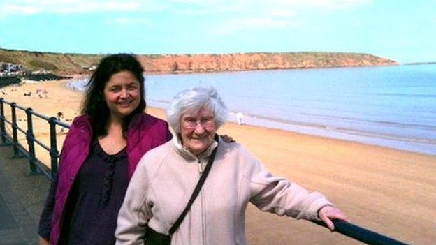 Ruth Jones and Margaret Peet