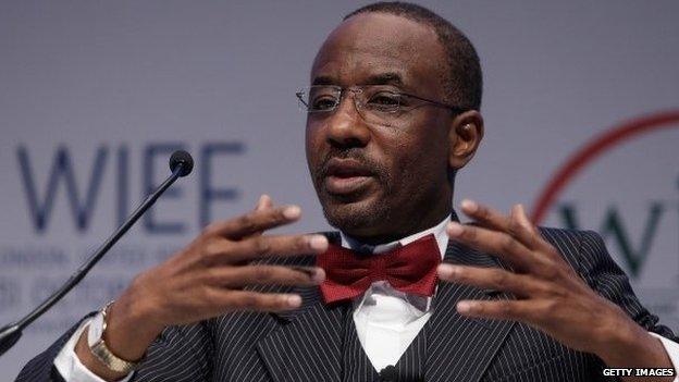 Lamido Sanusi, Nigeria's Central Bank governor, in October 2013