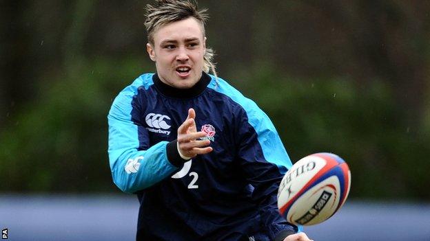 Jack Nowell preparing for England's Six Nations game against Ireland