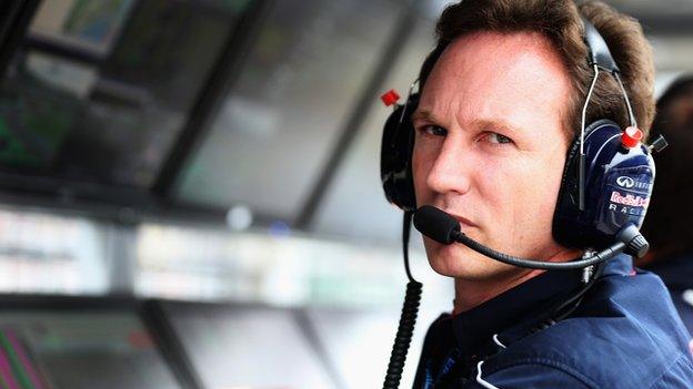 Red Bull Racing Team Principal Christian Horner