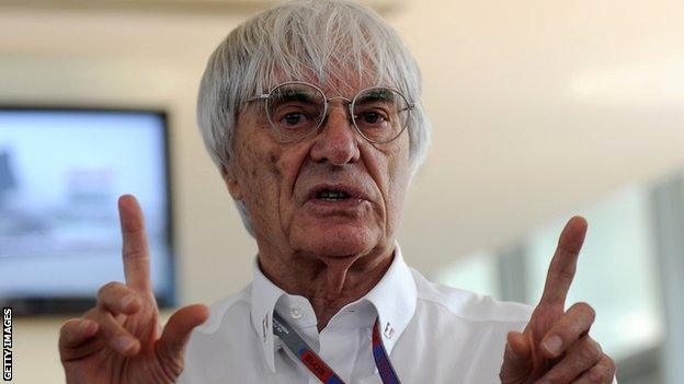 Bernie Ecclestone