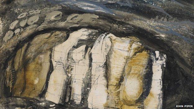 A detail of Rock Formations