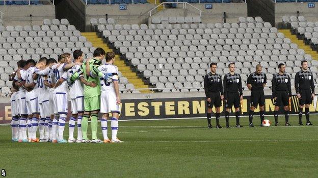 Dynamo Kiev v Valencia