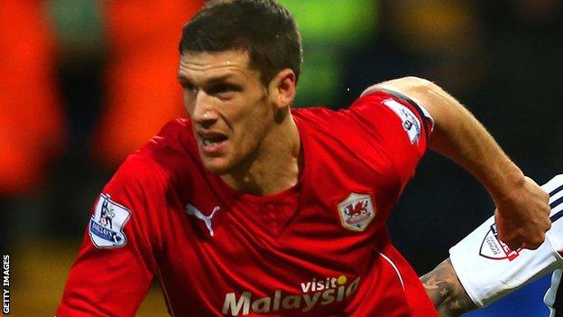 Cardiff club captain Mark Hudson