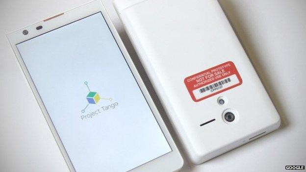 Google Tango phone