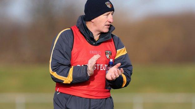 Antrim hurling manager Kevin Ryan