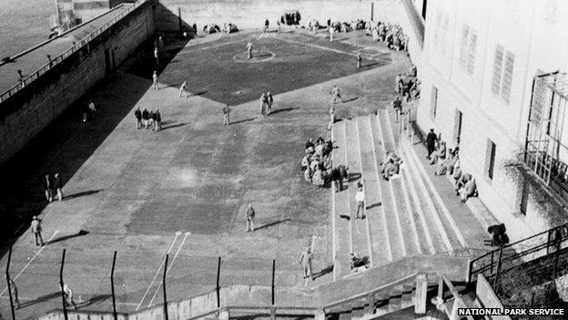 Alcatraz rec yard