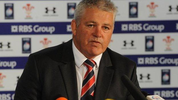 Wales coach Warren Gatland