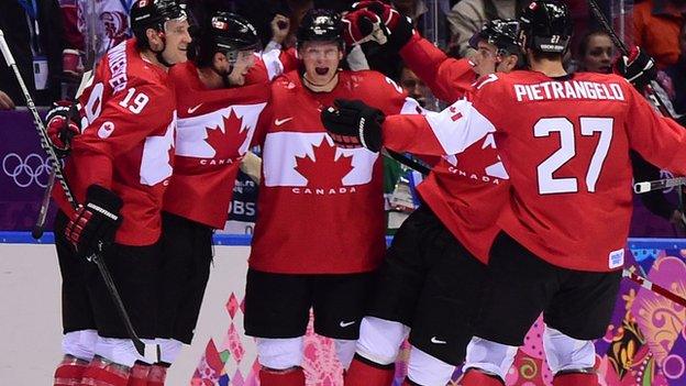 Canada celebrate