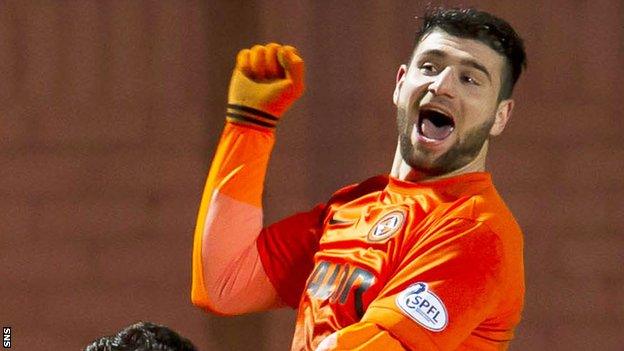 Dundee United striker Nadir Ciftci