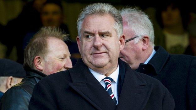 Rangers chief executive Graham Wallace