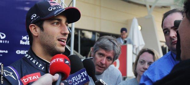 Red Bull's Daniel Ricciardo