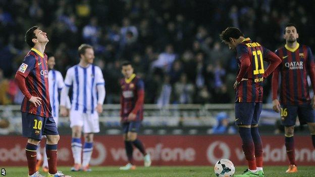 Real Sociedad v Barcelona