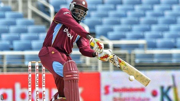 West Indies opener Chris Gayle