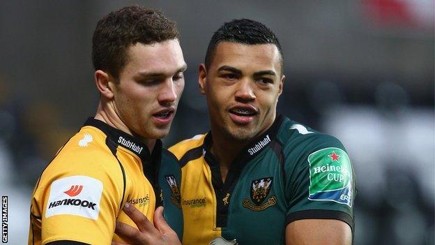 George North and Luther Burrell