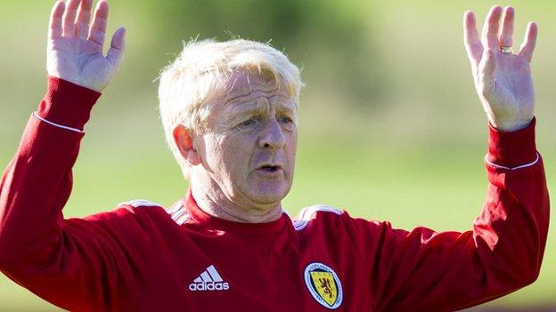 Scotland manager Gordon Strachan