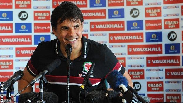 Wales manager Chris Coleman