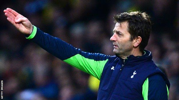 Tottenham manager Tim Sherwood