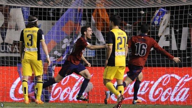 Osasuna celebrate