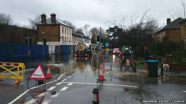 Whyteleafe floods