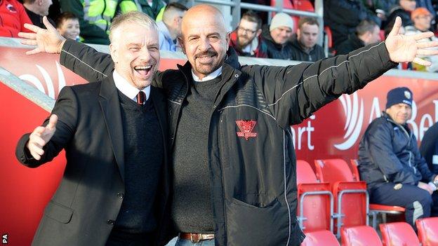 Brian Noble and Marwan Koukash