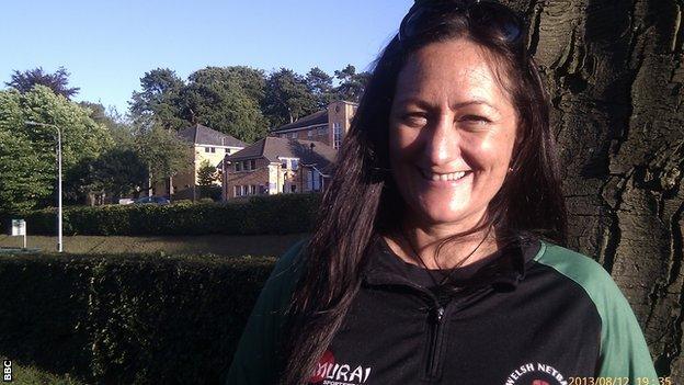 Wales netball coach Melissa Hyndman