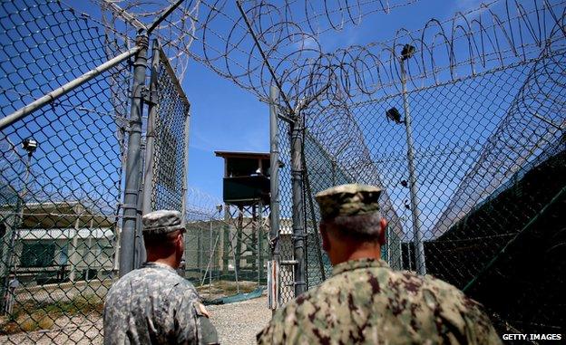 Prison officers at Guantanamo