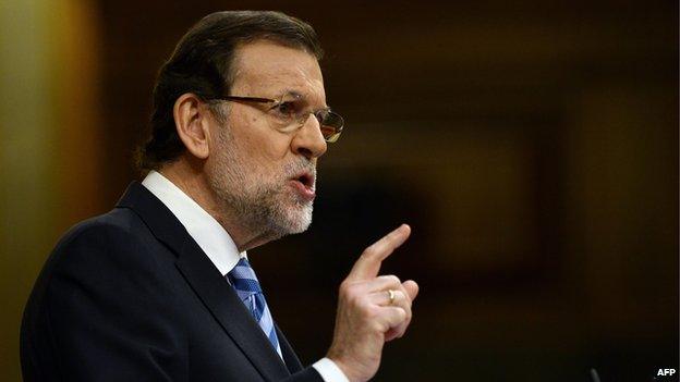 Spanish prime minister Mariano Rajoy