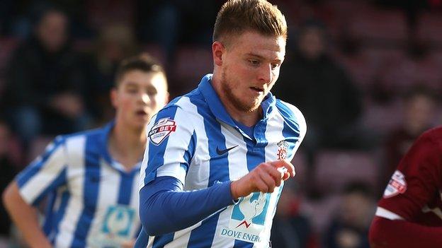 Hartlepool winger Jack Barmby