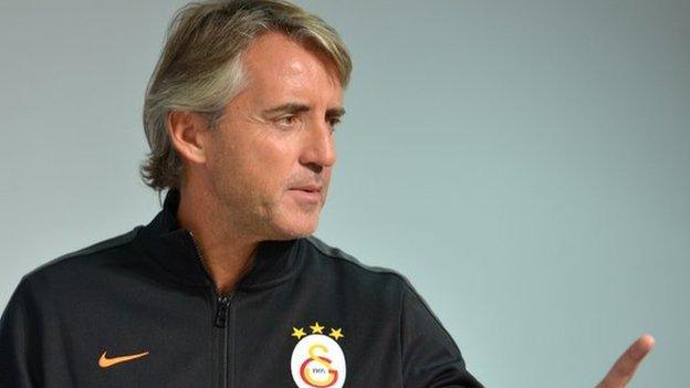 Galatasaray boss Roberto Mancini