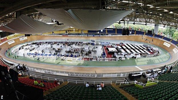 The venue for the World Track Championships