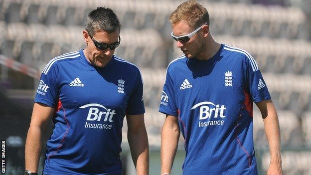 Ashley Giles & Stuart broad