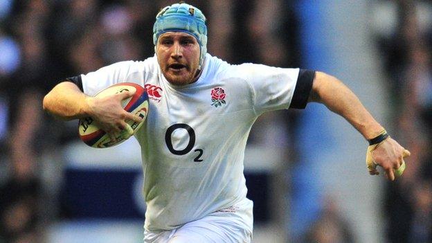 England player Ben Morgan