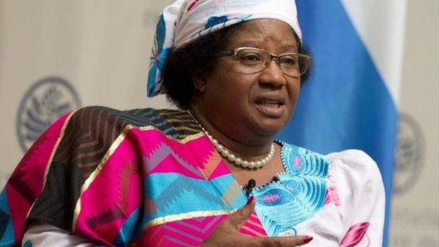 Malawi President Joyce Banda