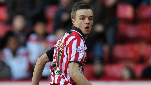 Sheffield United midfielder Stefan Scougall