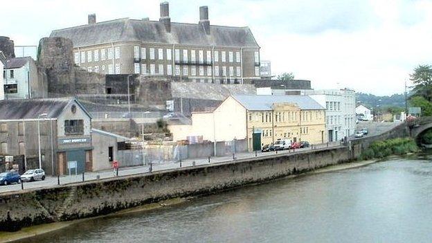 Carmarthenshire council headquarters