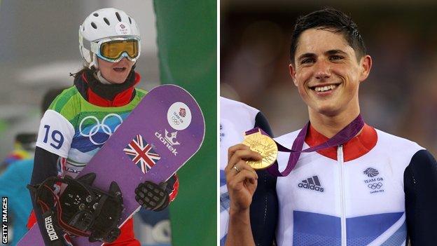 Zoe Gillings and Peter Kennaugh